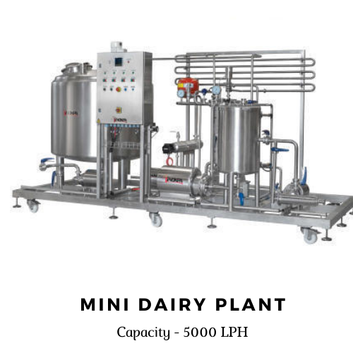 Dairy Plant Capacity 5000LPH